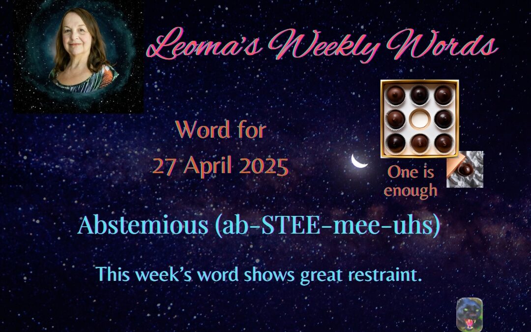 Abstemious – 27 April 2025