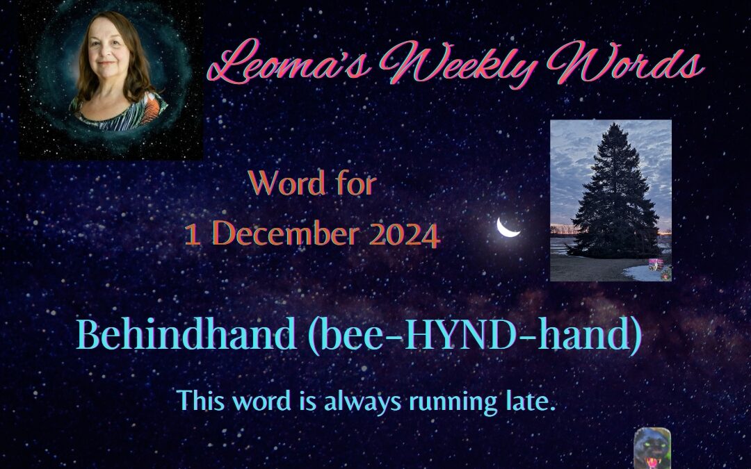 Behindhand – 1 December 2024